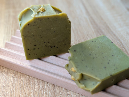 8" Soap Dish - Natural Red Alder Wood