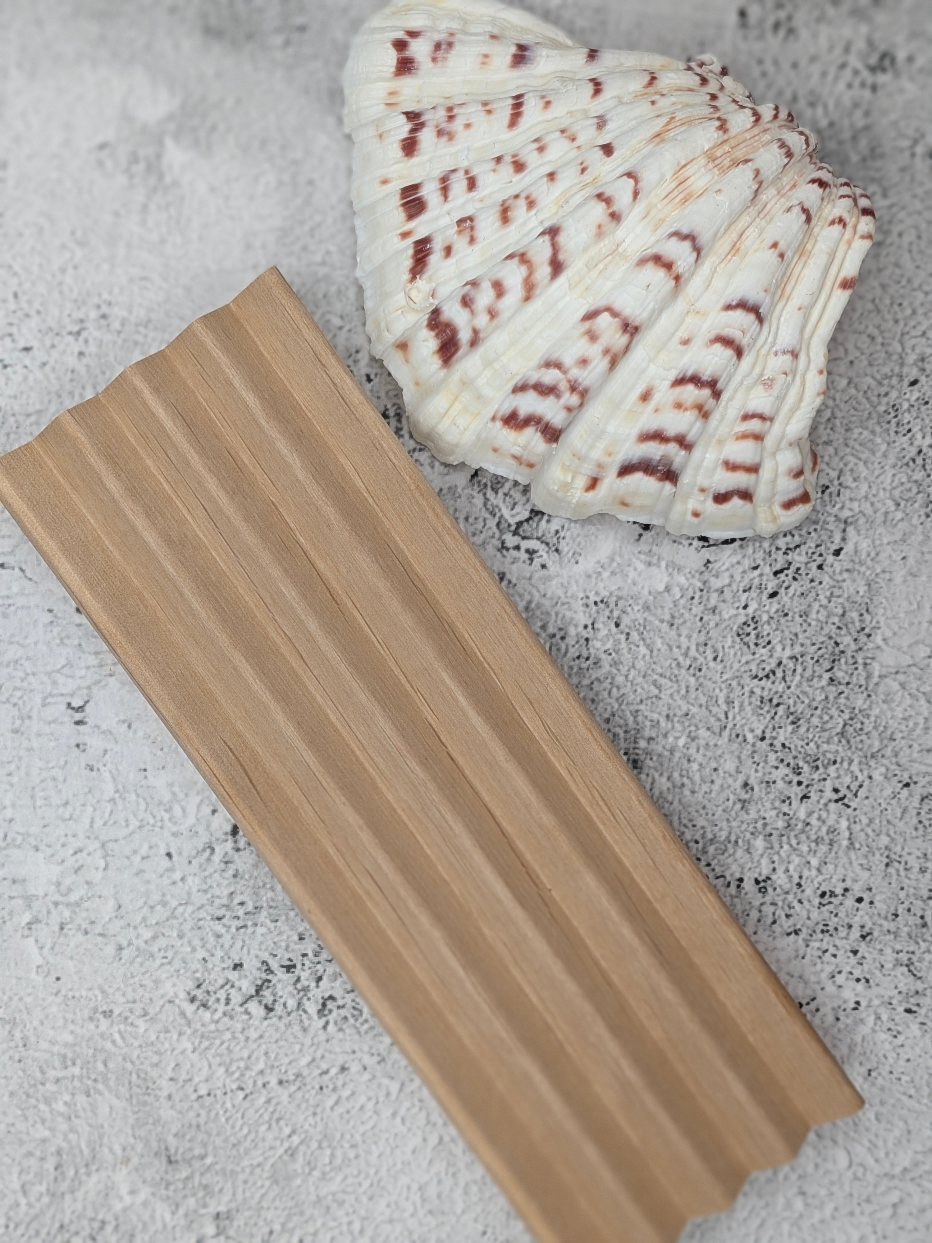 8" Soap Dish - Natural Red Alder Wood