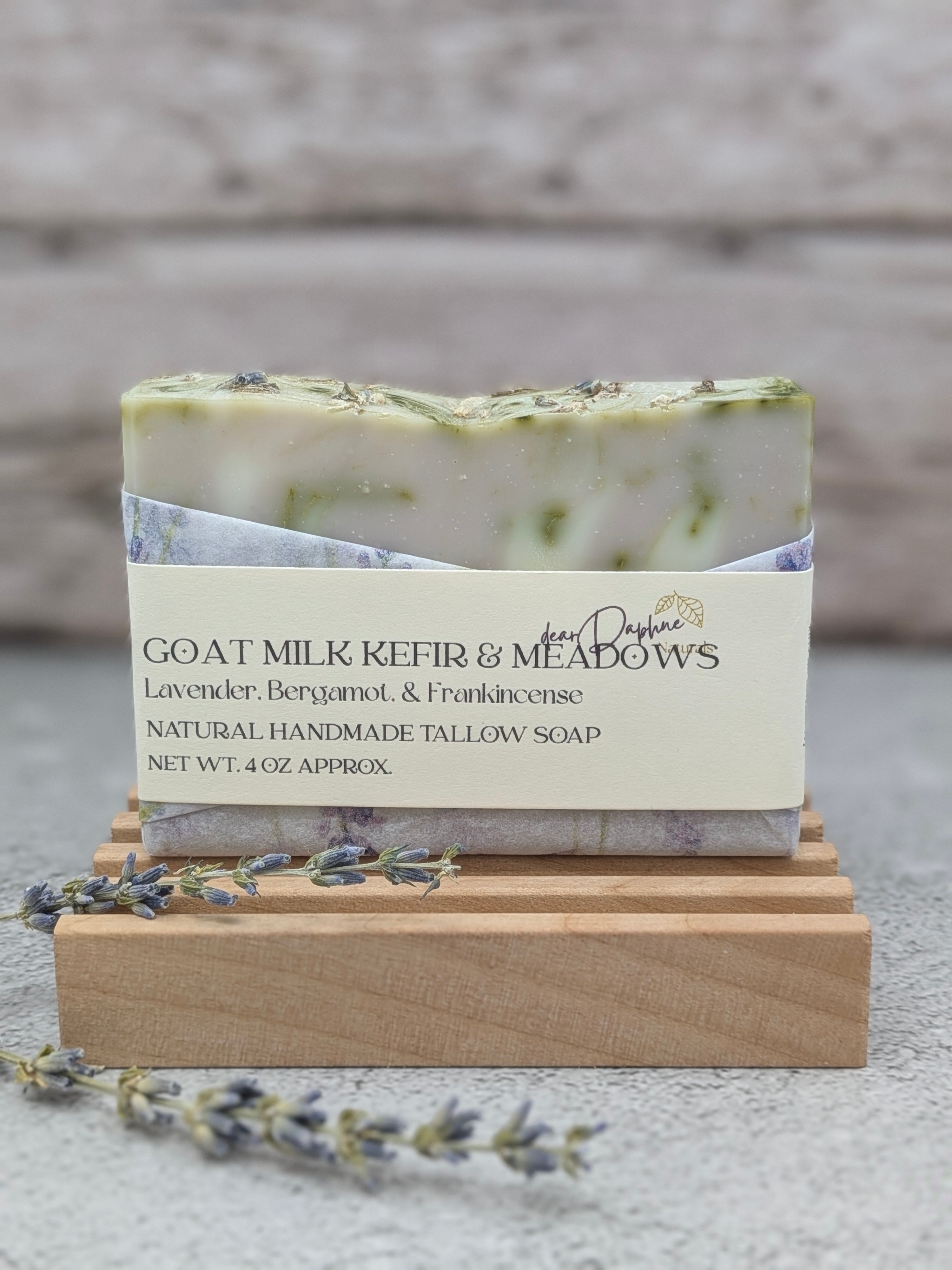 Goat Milk Kefir & Meadows Handmade Tallow Soap