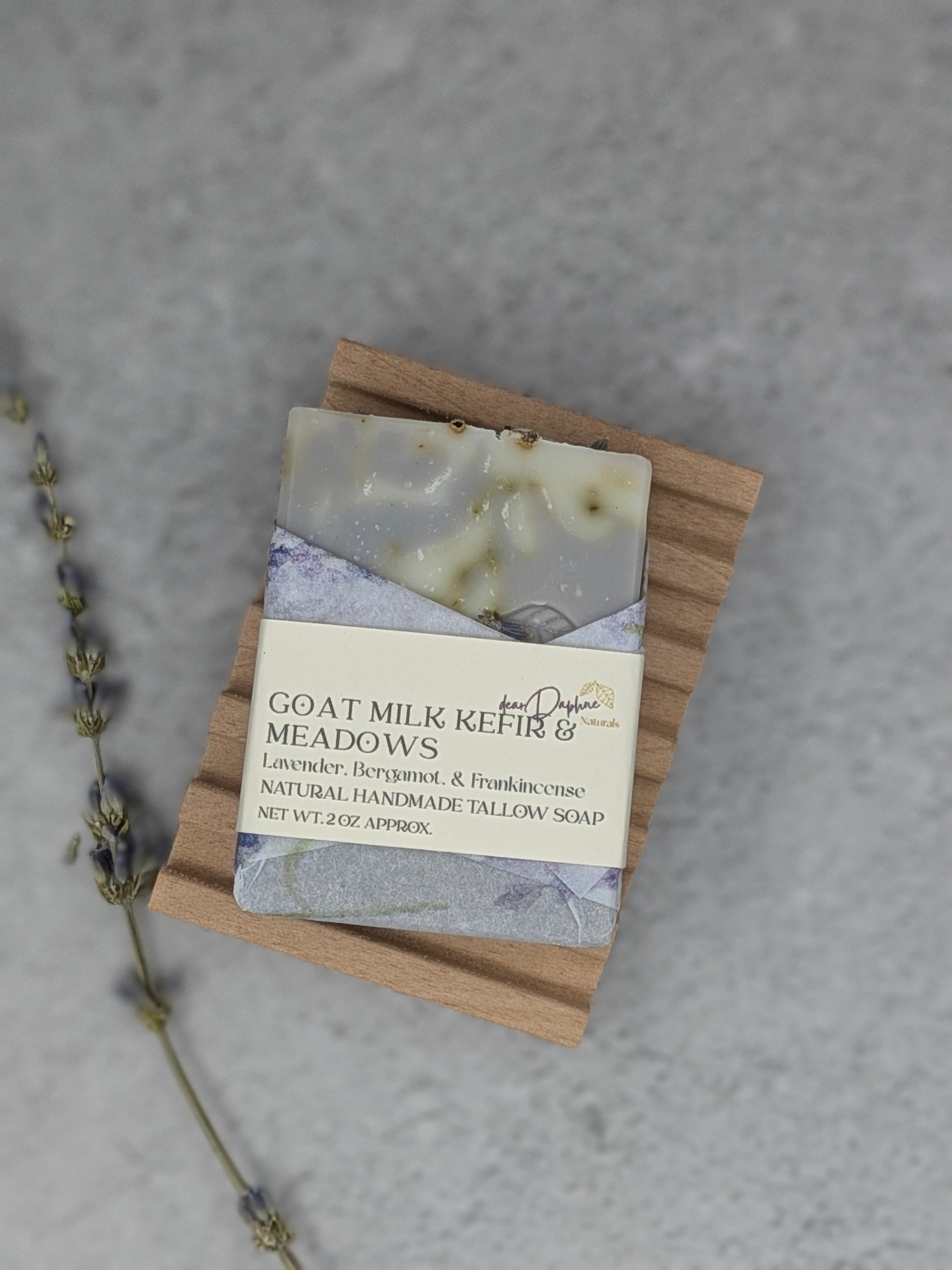 Goat Milk Kefir & Meadows Handmade Tallow Soap