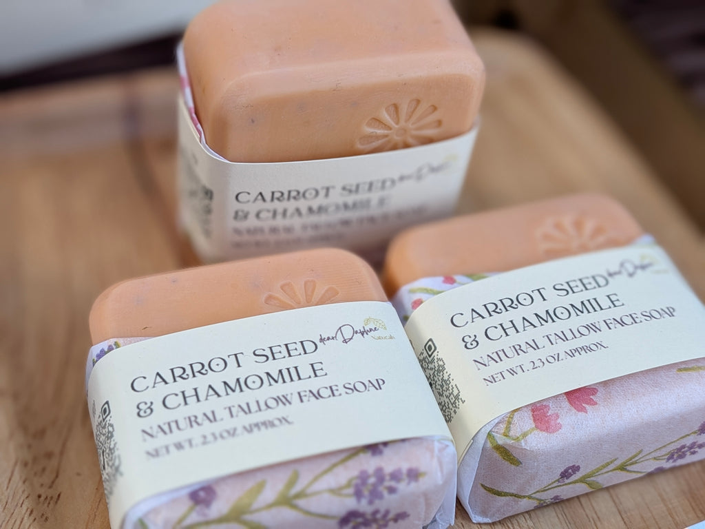 Carrot Seed & Chamomile Face Soap