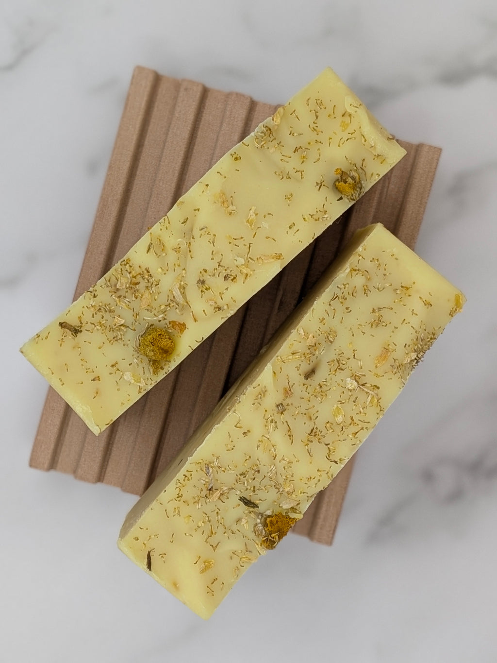 Chamomile Goat Milk Kefir Handmade Soap - chamomile oil, honey