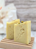 Chamomile Goat Milk Kefir Handmade Soap - chamomile oil, honey