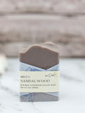 Misty Sandalwood Handmade Tallow Body Soap - Coconut Free